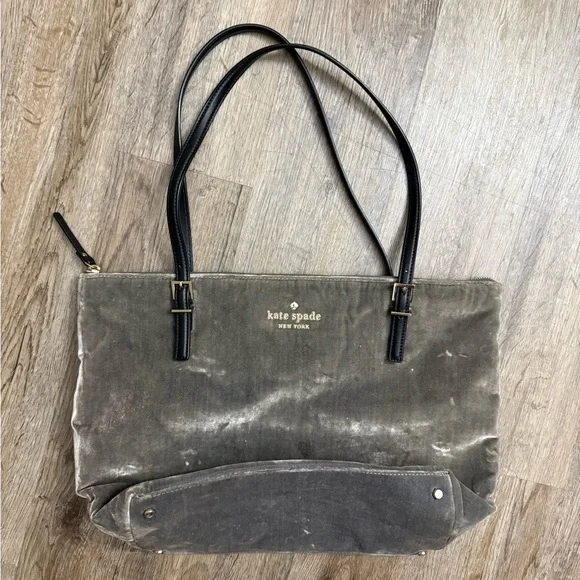 Kate Spade • Kona Dawn Place Velour Tote - Picture 12 of 16